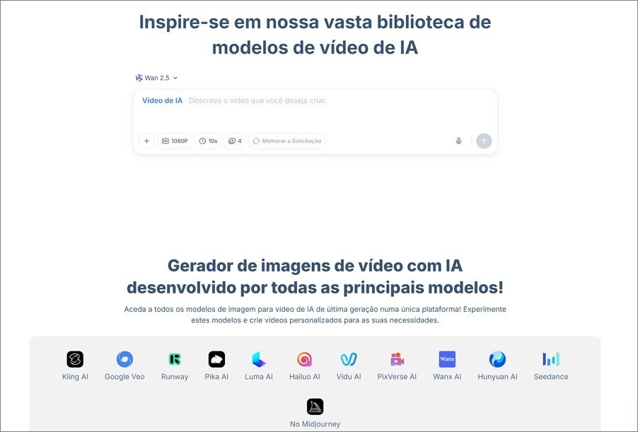 HIX AI Imagem para Vídeo