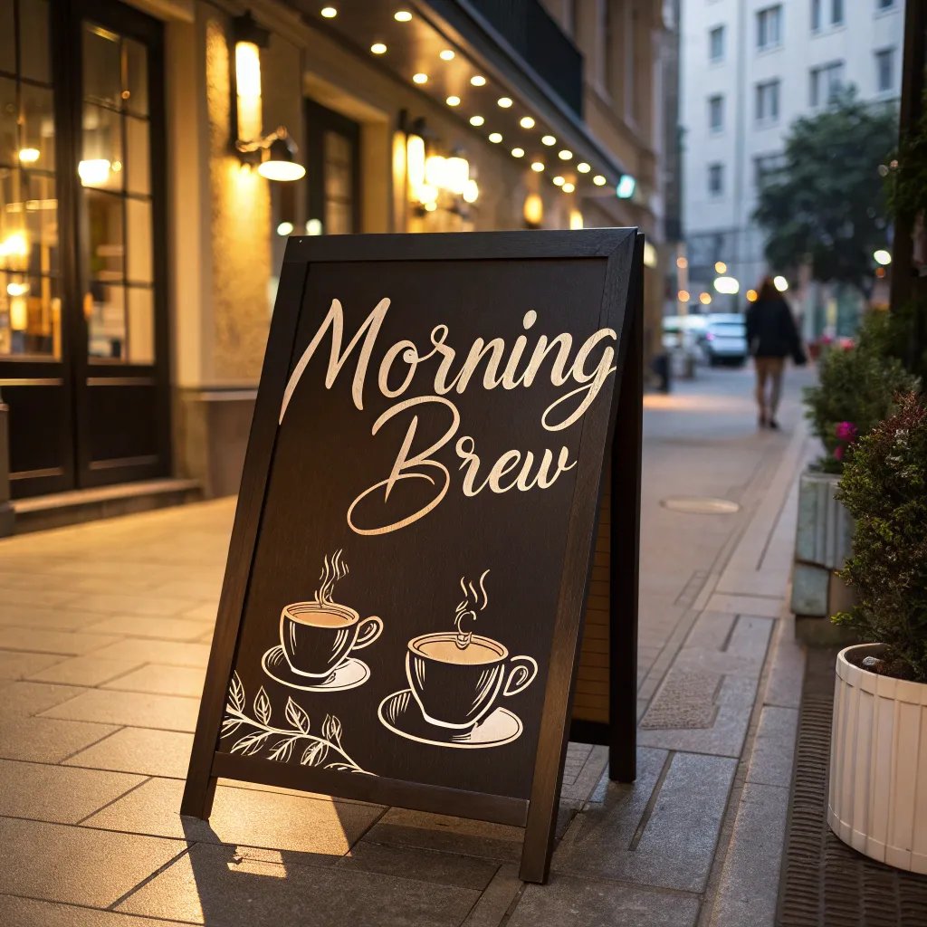 朝のコーヒー