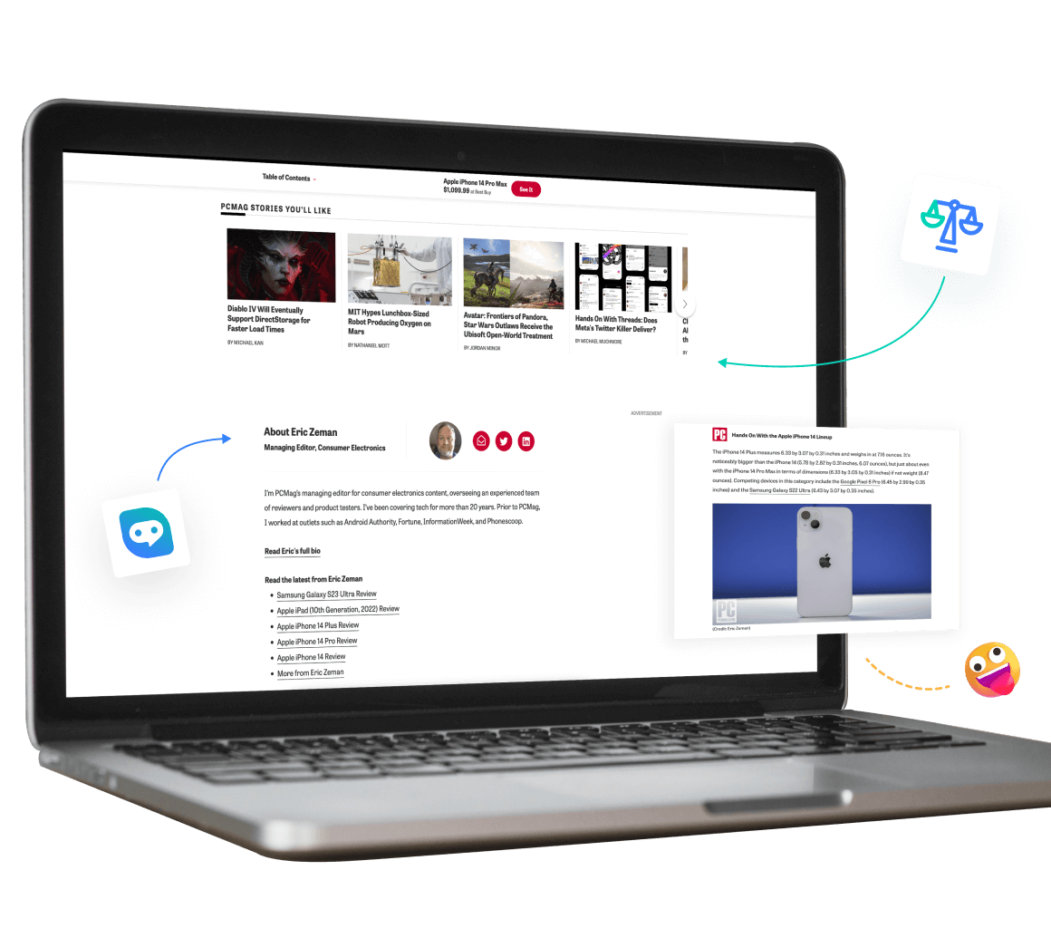 <span class='text-[#00D3B6]'>Fact-Based</span> Product Review Articles Tailored for You